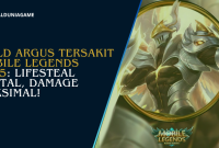 Build Argus Tersakit Build Argus Tersakit